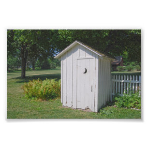 Hoover Privy Photo Print