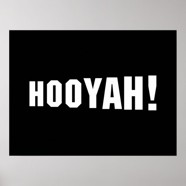 HOOYAH! POSTER (Front)