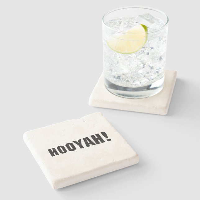 HOOYAH! STONE COASTER (Side)
