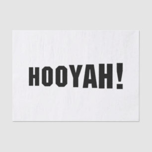 HOOYAH! TISSUE PAPER