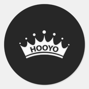 Hooyo Lovely Hooyo Classic Round Sticker