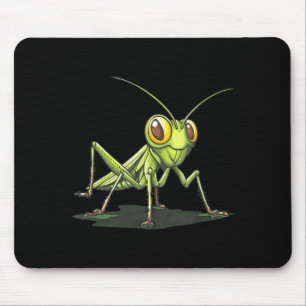 Hop Away Grhopper for a Lighthearted Vibe Mouse Pad