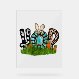 Hop Easter Acrylic Sign