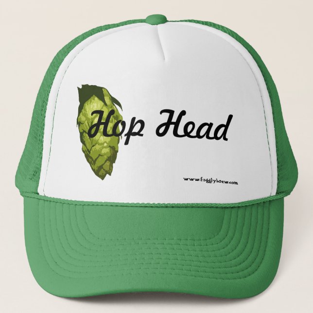 Hop Head Trucker Hat (Front)