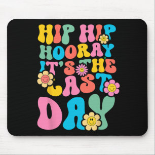 Hop Hooray It's The Last Day Of School 2023 Groovy Mouse Pad