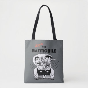 Hop in the Batmobile Tote Bag