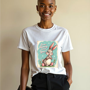 Hop Into My Heart: Some Bunny Loves You Tri-Blend Shirt