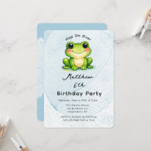 Hop On Over Kids Age Birthday Party