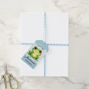 Hop On Over Kids Birthday Party Thank You Gift Tags