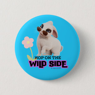 Hop on the Wild Side 6 Cm Round Badge