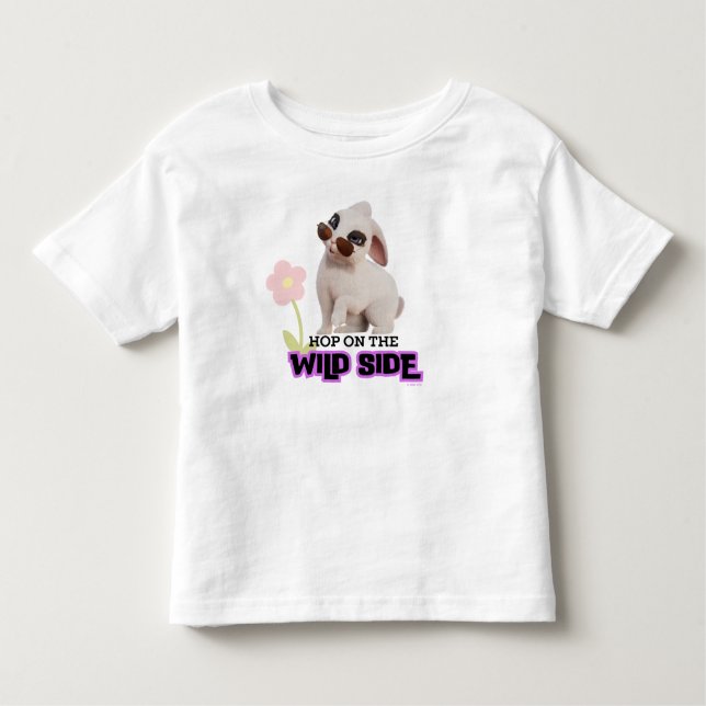 Hop on the Wild Side Toddler T-Shirt (Front)