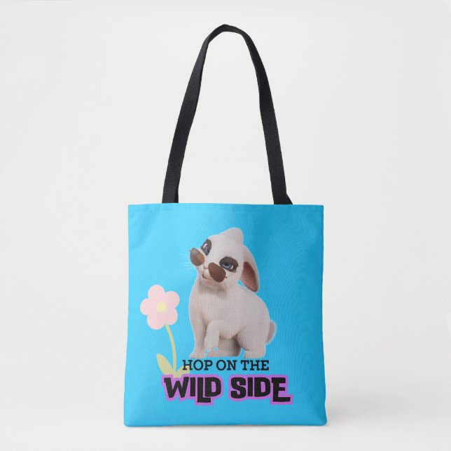Hop on the Wild Side Tote Bag (Front)