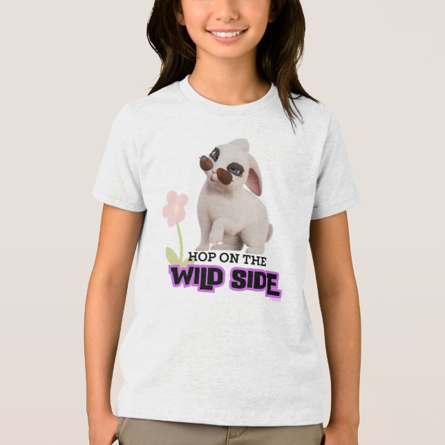 Hop on the Wild Side Tri-Blend Shirt (Front)