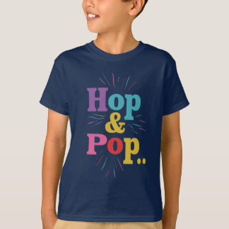 "Hop & Pop"  kid's feshion tees 