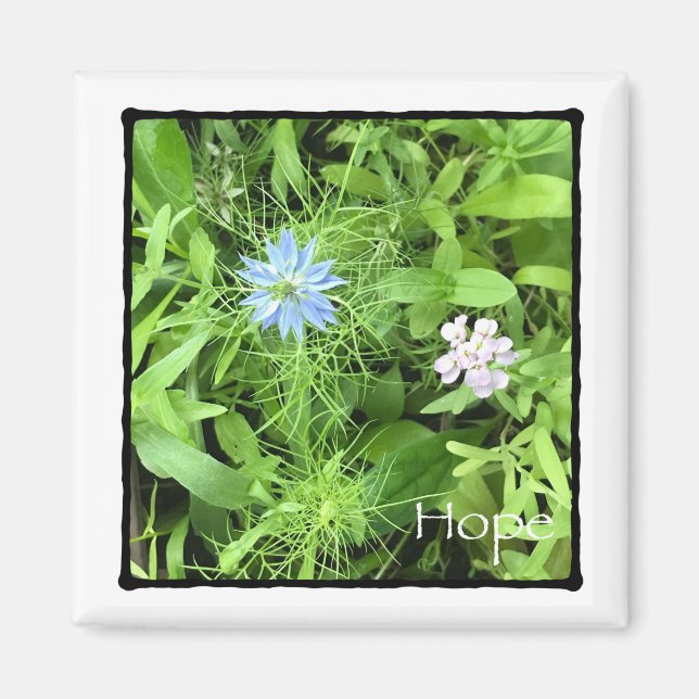 Hope 2 Inch Square Magnet (Front)