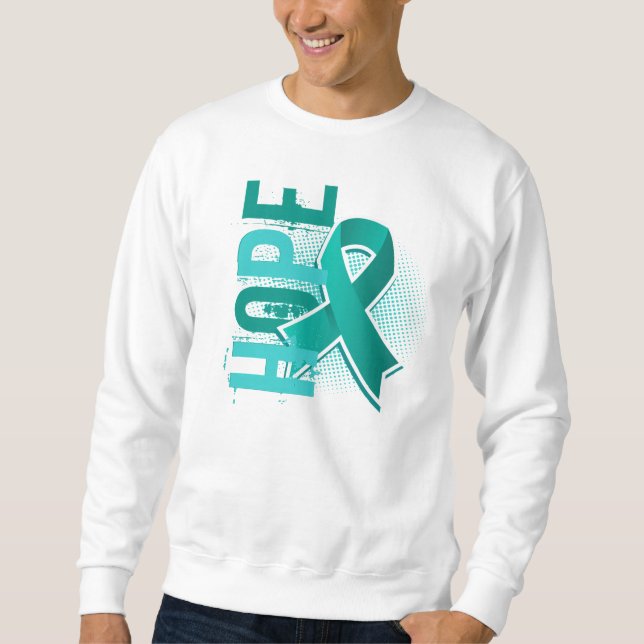 Hope 2 Ovarian Cancer Sweatshirt (Front)