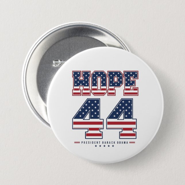 HOPE 44 Button (Front & Back)