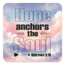 Hope Anchors the Soul Christian Design