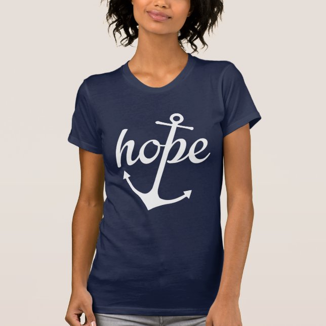 Hope Anchors The Soul T-Shirt (Front)