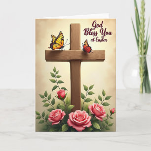 Hope And Beauty Cross Card