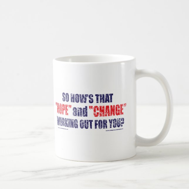 HOPE-and-Change-DST-TEE Coffee Mug (Right)