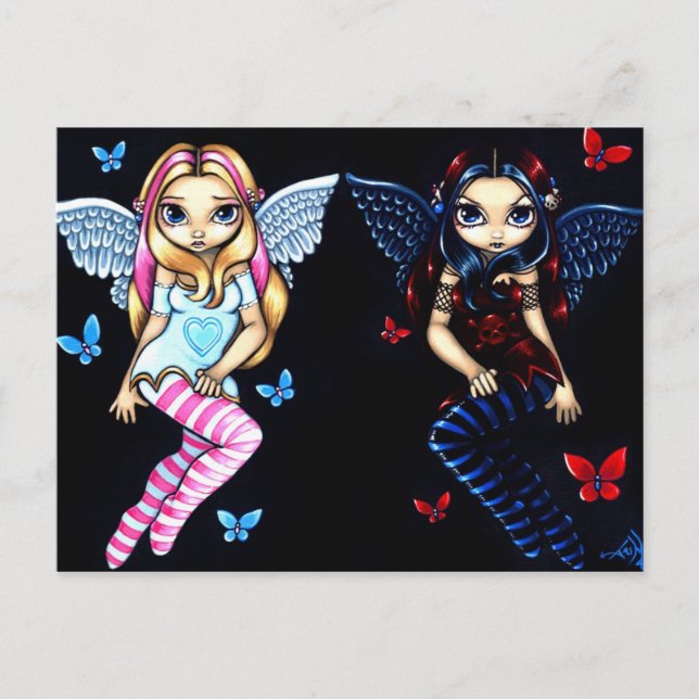 "Hope and Despair" Postcard (Front)