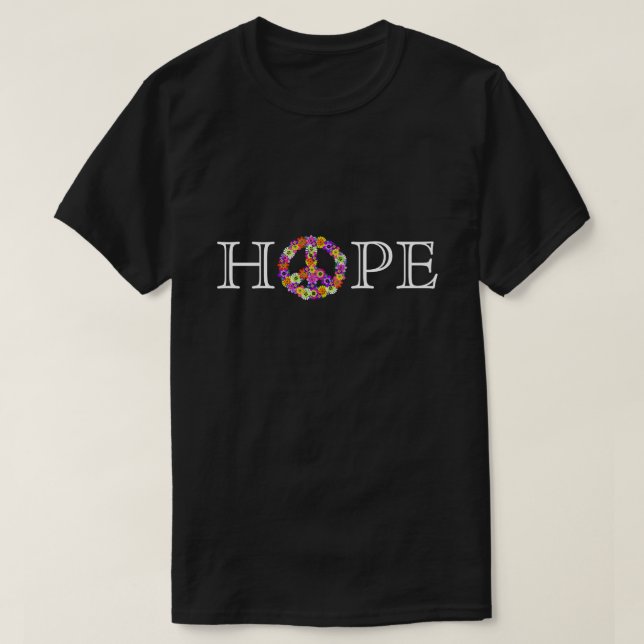 Hope and Peace T-Shirt (Design Front)