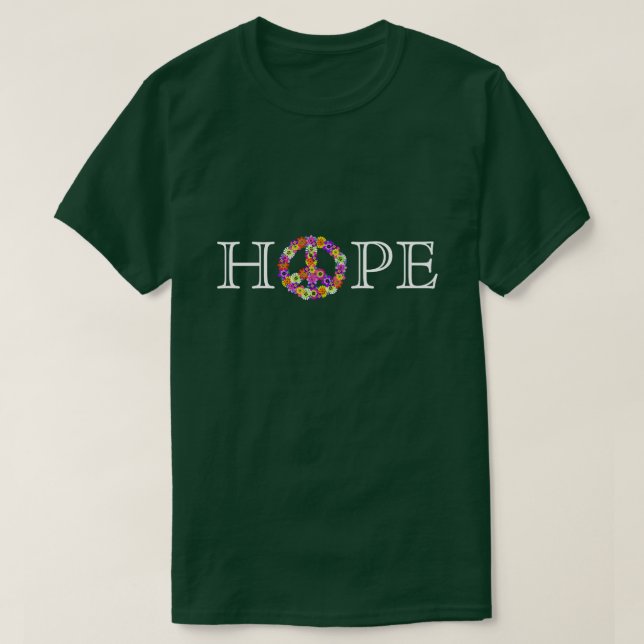 Hope and Peace T-Shirt (Design Front)