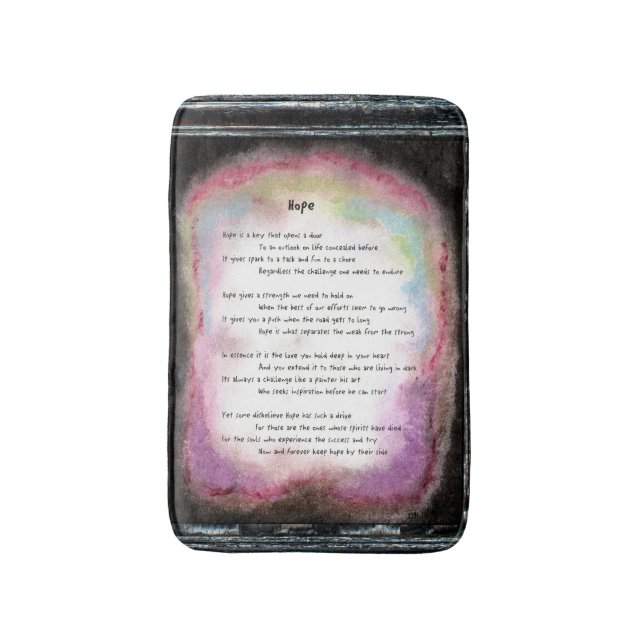 Hope Bath Mat (Front Vertical)