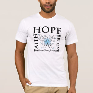 Hope Believe Faith - Prostate Cancer T-Shirt