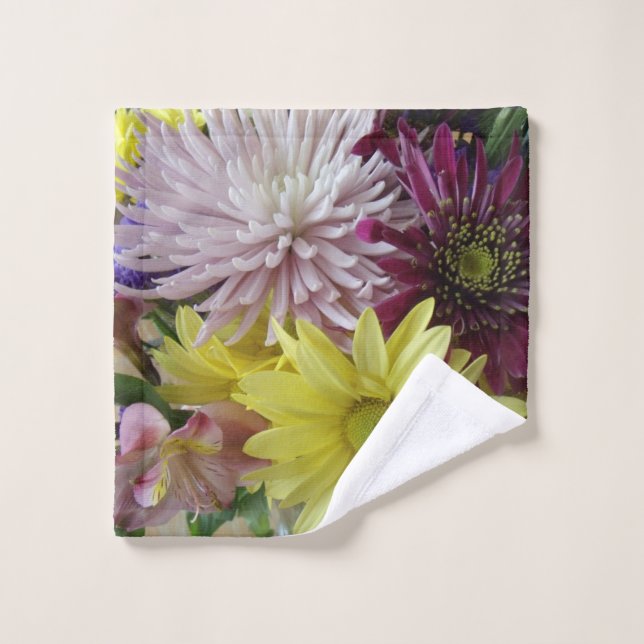 Hope Bouquet Bath Towel Set (Wash Cloth)