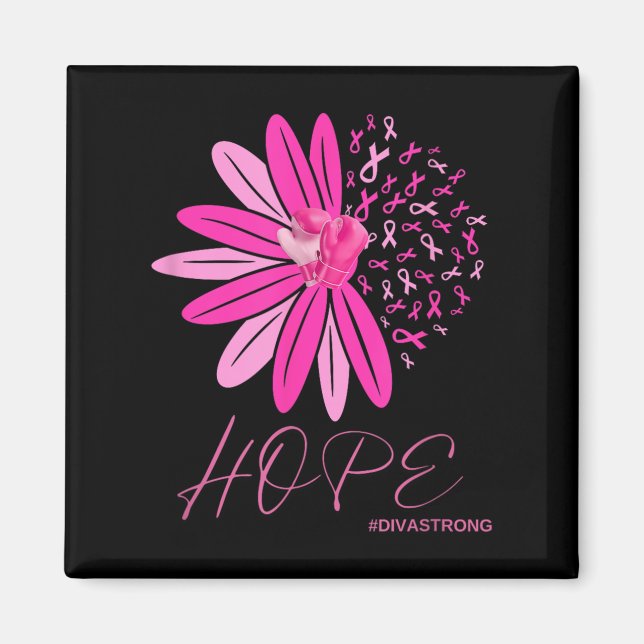 Hope Breast Cancer Awareness  Magnet (Front)