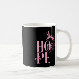 Hope Breast Cancer AwarenessandHummingbird Breast  Coffee Mug