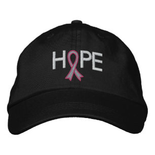 HOPE - Breast Cancer Embroidered Hat