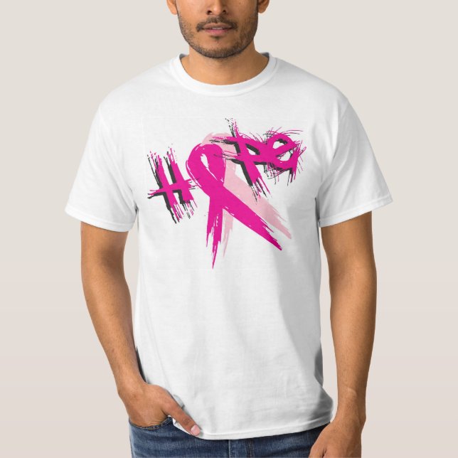 Hope-Breast Cancer T-Shirt (Front)