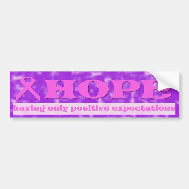 HOPE BUMPER STICKER (Front)