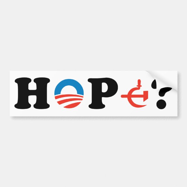 Hope? Bumper Sticker (Front)
