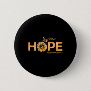 Hope Butterfly Multiple Sclerosis Awareness Gifts  6 Cm Round Badge