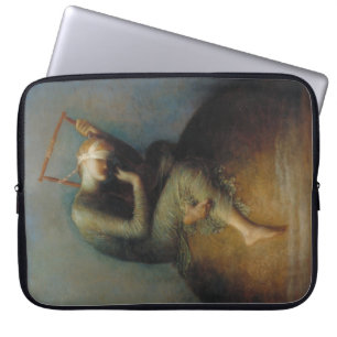 Hope (by George Frederick Watts) Laptop Sleeve