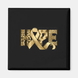 Hope Childhood Cancer Awareness Month September Go Magnet