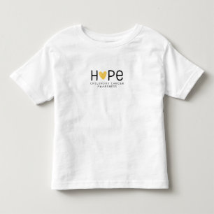 hope.childhood cancer awareness. Toddler T-Shirt