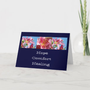 Hope Comfort Healing cards Friends Family Lily