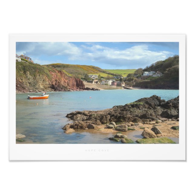 Hope Cove Photo Print (Front)