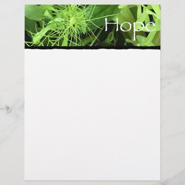 Hope Custom Letterhead (Front)
