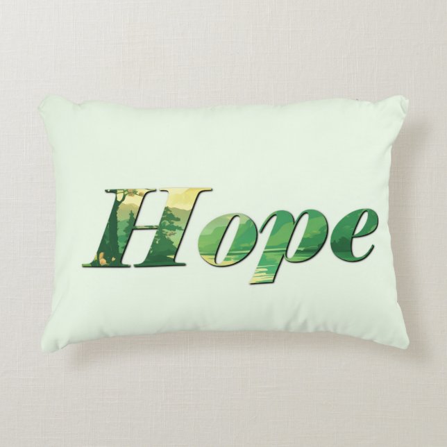 Hope. Decorative Cushion (Front)