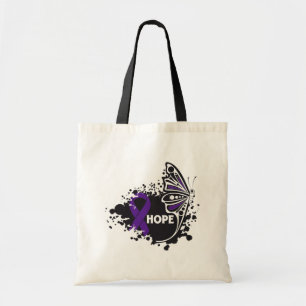 Hope Domestic Violence Butterfly Tote Bag
