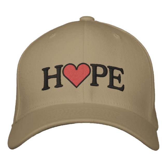 HOPE EMBROIDERED HAT (Front)