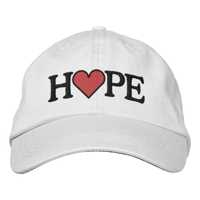 HOPE EMBROIDERED HAT (Front)