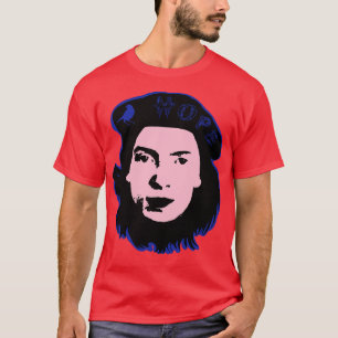 HOPE Emily Dickinson Che Guevara art Dark Blue ver T-Shirt