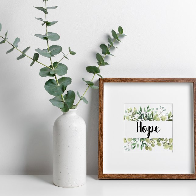 Hope Eucalyptus 1 Corinthians 13 wedding Poster (Creator Uploaded)